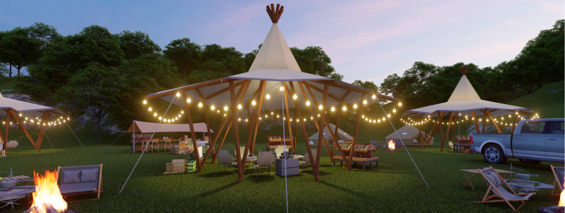 金牛区露营帐篷酒店厂家